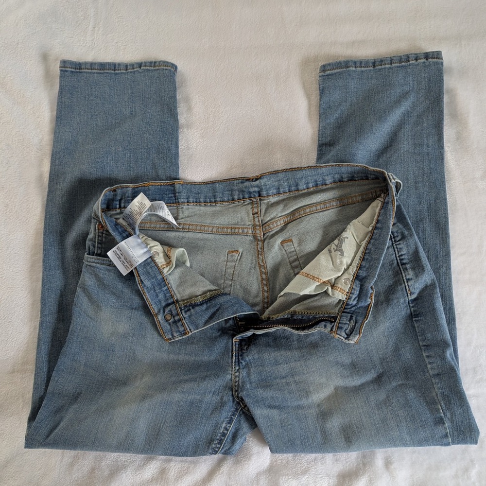 Levi Strauss 541 Athletic Fit Jeans Mens W36 L32‎ Blue Denim Straight Leg Pants
